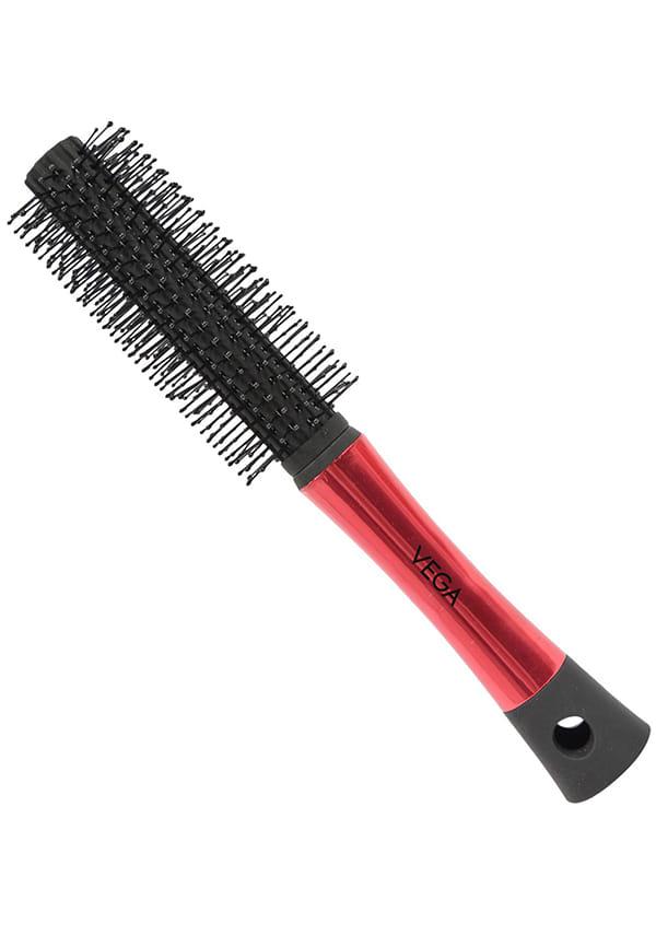 Vega Round Hair Brush for Men & Women | Add Curling, Volumizing & Styling Brush (E17-RB)