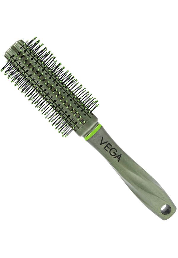 Vega Round Hair Brush (India's No.1* Hair Brush Brand) for Adding Curls, Volume & Waves In Hairs| Men and Women| All Hair Types (R13-RB)