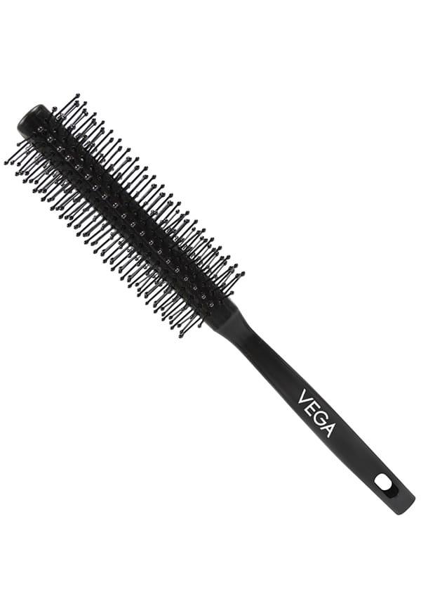 Vega Round Hair Brush (India's No.1* Hair Brush Brand) for Adding Curls, Volume & Waves In Hairs| Men and Women| All Hair Types (R3-RB)