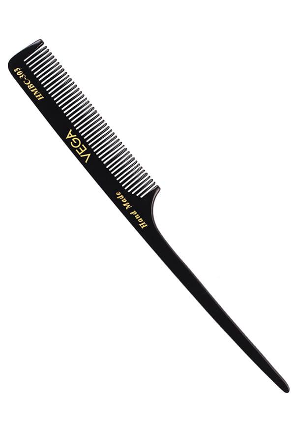 Tail Hair Comb,Handmade for Women,Black, (HMBC-303)