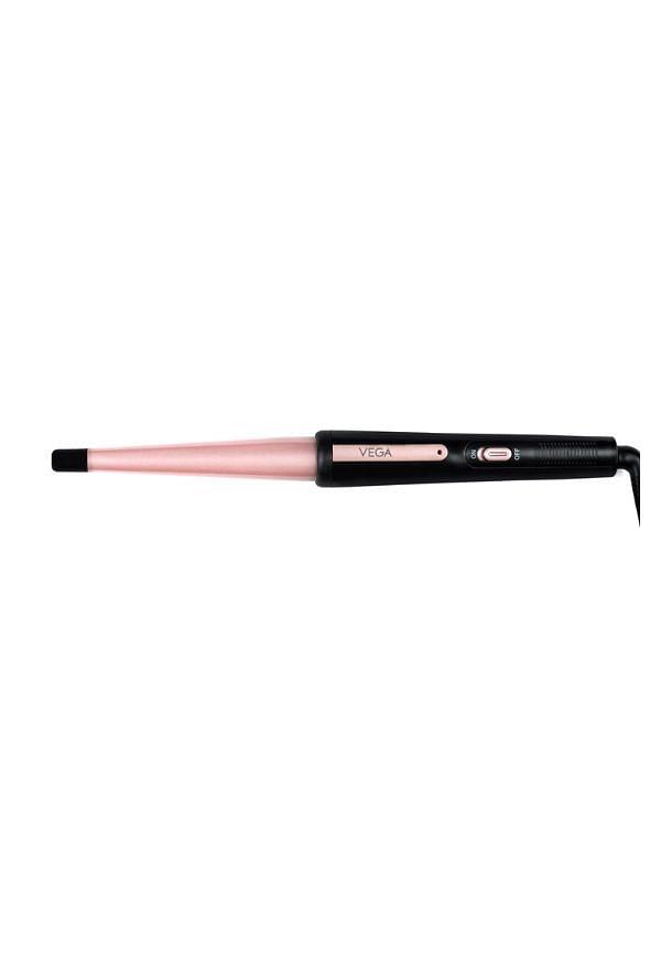 Vega I-Curl Hair Curler for Women with 0.5 inch-1 inch Barrel, Quick Heatup Technology, Rose Gold, (VHCH-05)