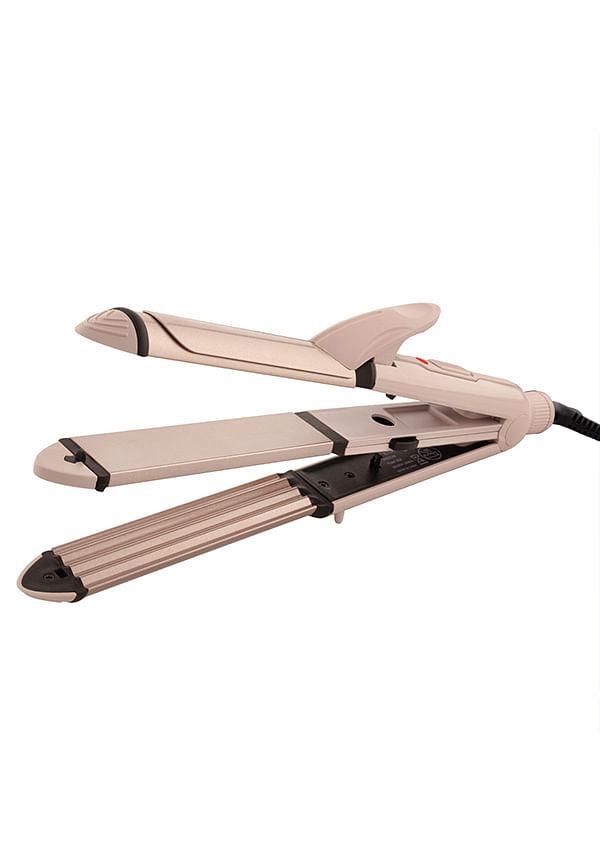 Mini 3 in 1 Hair Styler For Women, , Mini Hair Straightener, Crimper & Curler