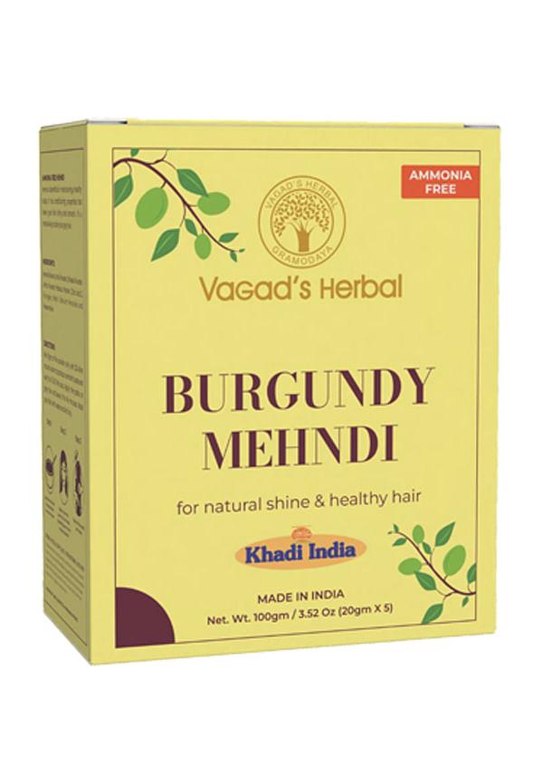 Burgundy Mehndi
