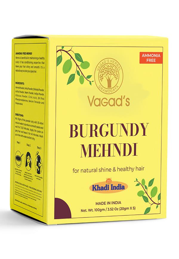 Burgundy Mehndi
