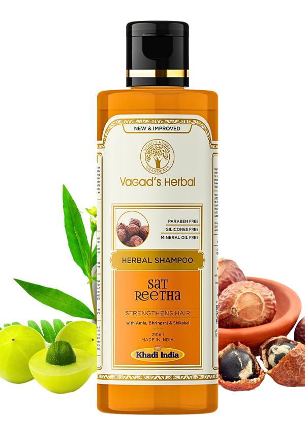 Sat Reetha Shampoo with Amla Bhringraj & Shikakai