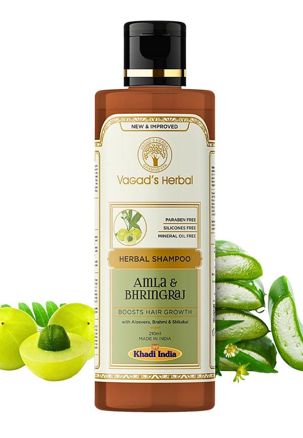 Amla & Bhringraj Shampoo with Aloe vera - Boosts Hair Growth
