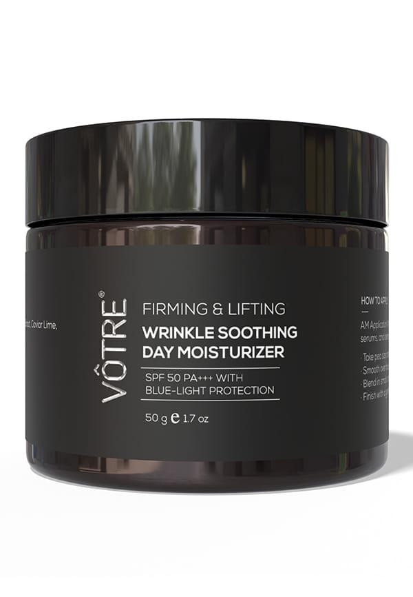 Firming & Lifting Wrinkle Soothing Day Moisturiser SPF 50 PA+++ | Peptide Complex, Paracress Extract & Rambutan | For Firming, Wrinkle Smoothing & Sk