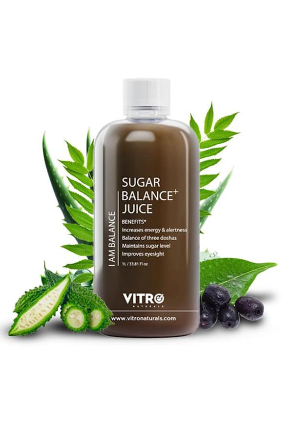 Sugar Balance+ Juice With Blend Of 17 Ayurvedic Herbs - Diabetic Care Juice