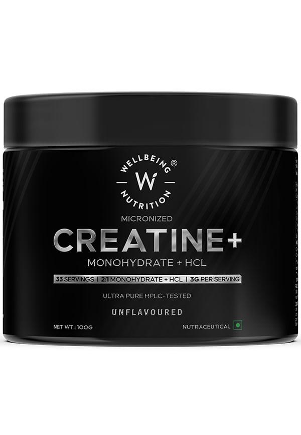 100% Pure Micronised Creatine Powder Monohydrate + HCL| Unflavoured