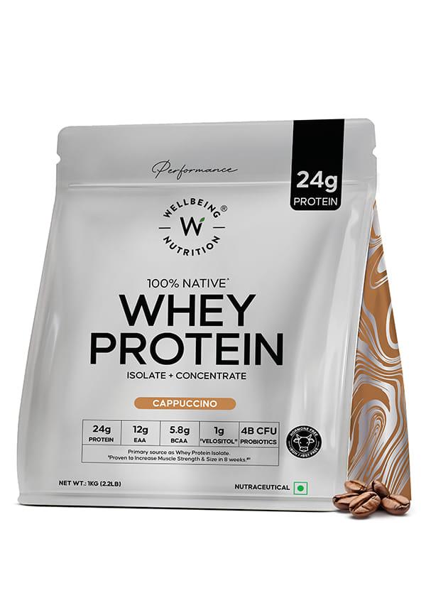 Whey Protein Isolate + Concentrate (Cappuccino)