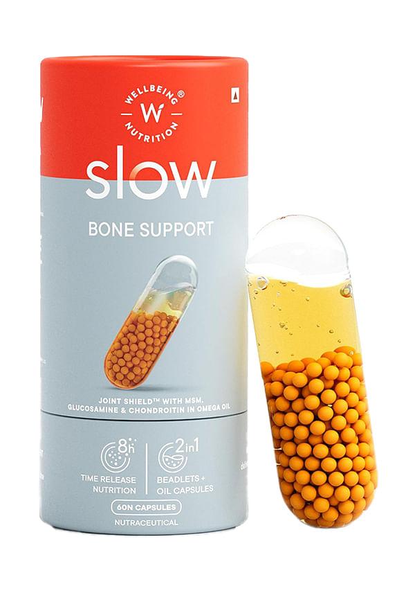 Slow Bone Support Capsule Men & Women | Bone and Joint Vitamin Supplements