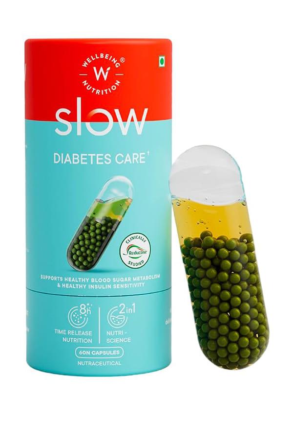 Slow Diabetes Care with Clinically Proven Reducose®, Gudmar, Bilberry, Banaba