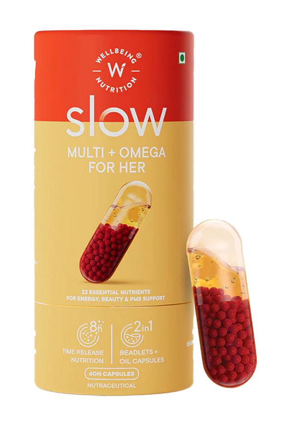 Slow Multi + Omega for Her Multivitamin for Women