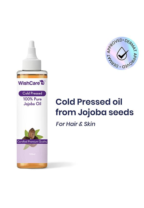 Pure Cold Pressed Natural Unrefined Jojoba Oil