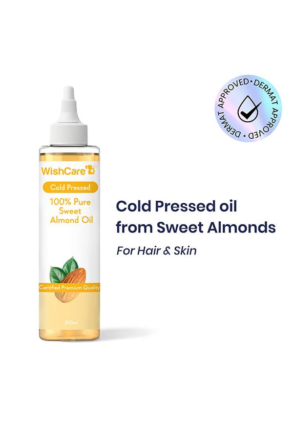 Pure Cold Pressed Sweet Almond Oil