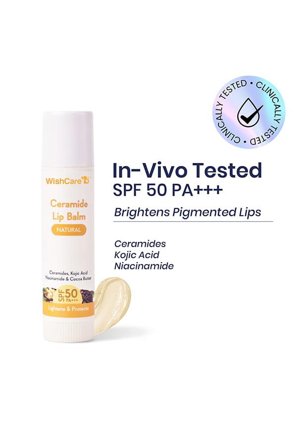 Ceramide Lip Balm with SPF50 PA+++