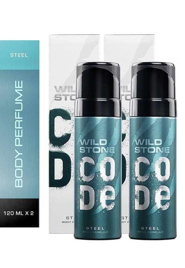 Code Steel Body Perfume For Men - Combo