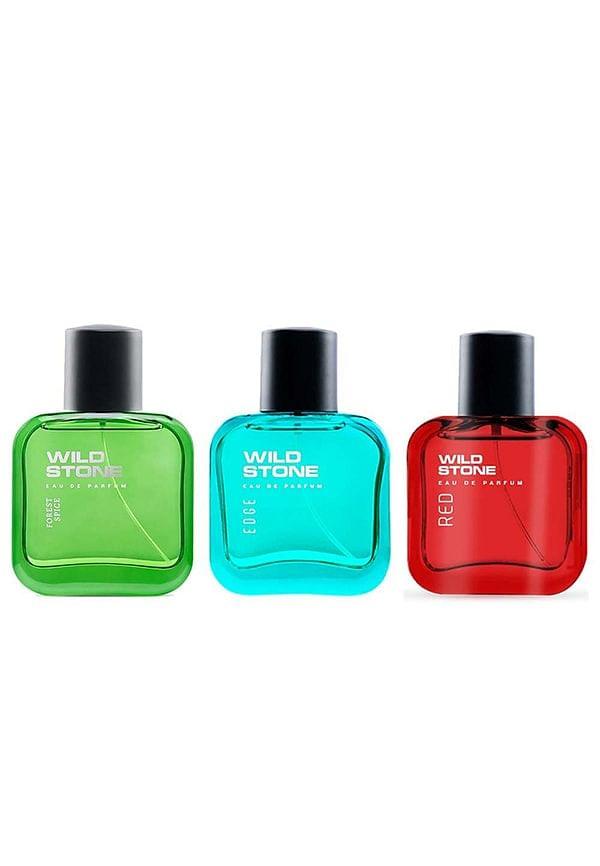 Edge, Forest Spice and Red Long Lasting Mens Perfume