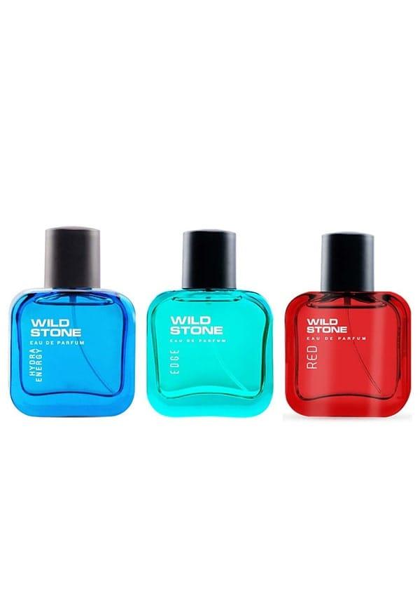 Edge, Hydra Energy and Red Long Lasting Perfume for Men