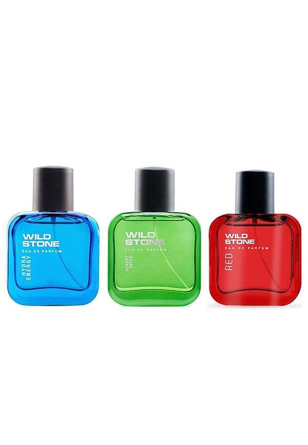 Forest Spice, Hydra Energy and Red Long Lasting Perfume for Men