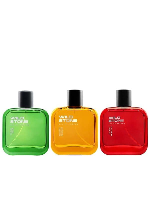 Forest Spice,Night Rider and Ultra Sensual Long Lasting Men Perfume