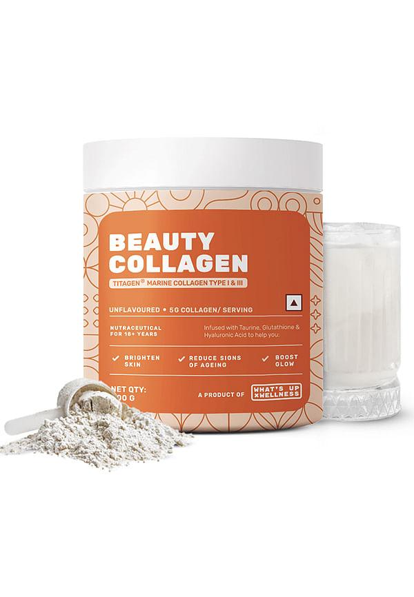 Beauty Collagen with Glutathione, Biotin, & Vitamin C - Unflavoured