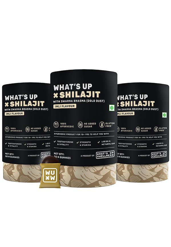 ShilajIt Resin Gummies | 200 Mg Resin with 24 Carat Gold Dust