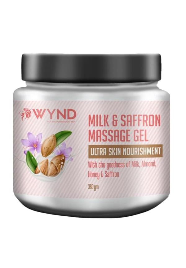 Milk And Saffron Massage Gel