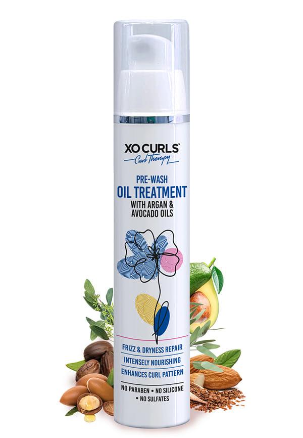 Pre-Wash Oil Treatment For Intense Hydration, Contains A Blend Of Argan & Avocado Oils