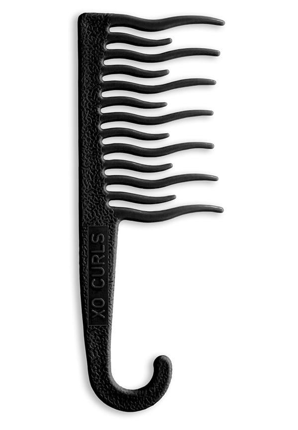 Shower Detangling Comb Black