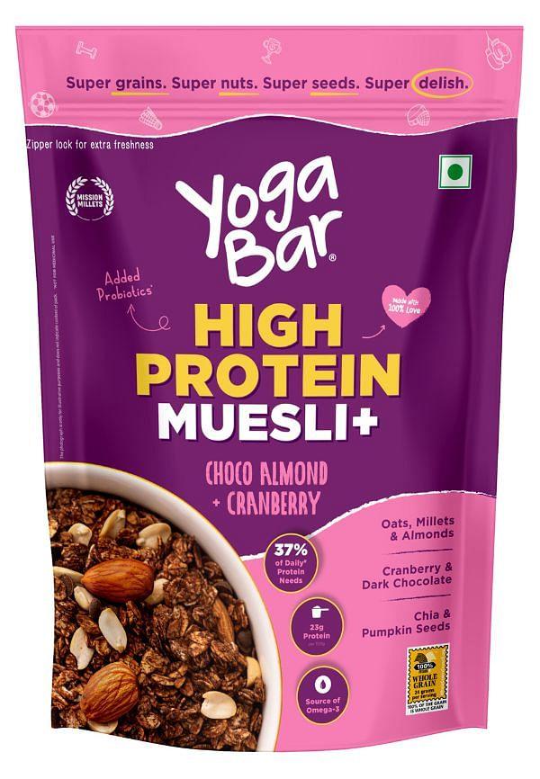 High Protein Muesli Choco Almond & Cranberry