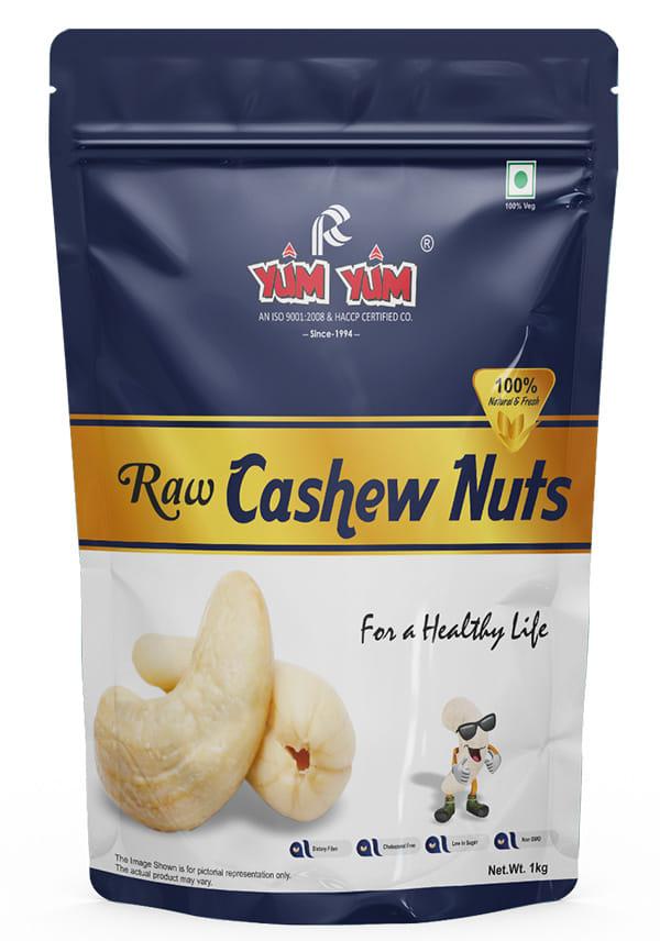 100% Natural Whole Cashews Nut Kaju Value Pack