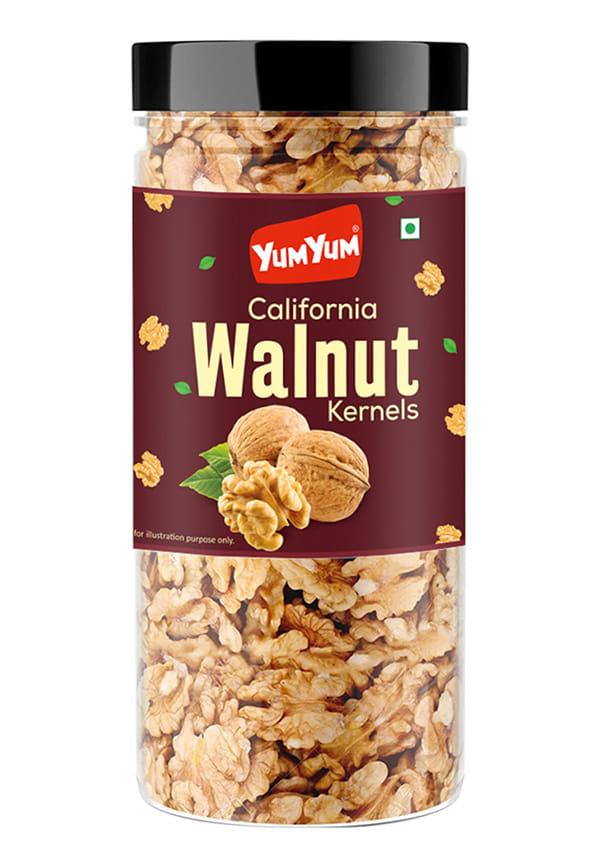 California Walnut Kernels, Akhrot Giri Dry Fruits - Walnuts