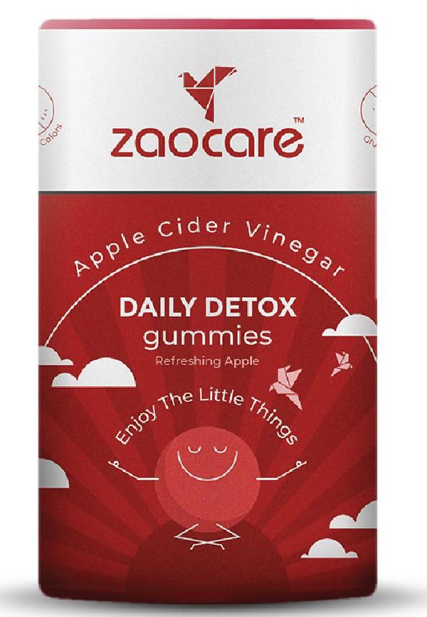Daily Detox Gummies For Fat Loss & Digestion|With Apple Cider Vinegar|100% Vegan