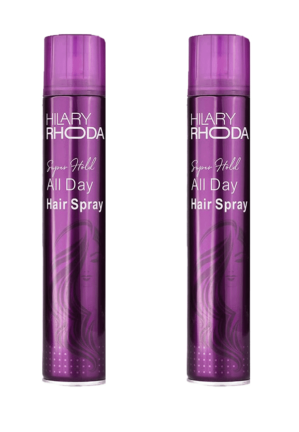 Super Hold All Day Hair Spray (Pack of 2)