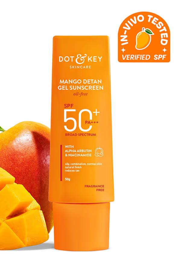 Mango Detan Gel Sunscreen