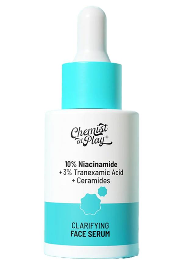Clarifying Serum, 10% Niacinamide, 3% Tranexamic Acid, For Clear & Spotless Skin