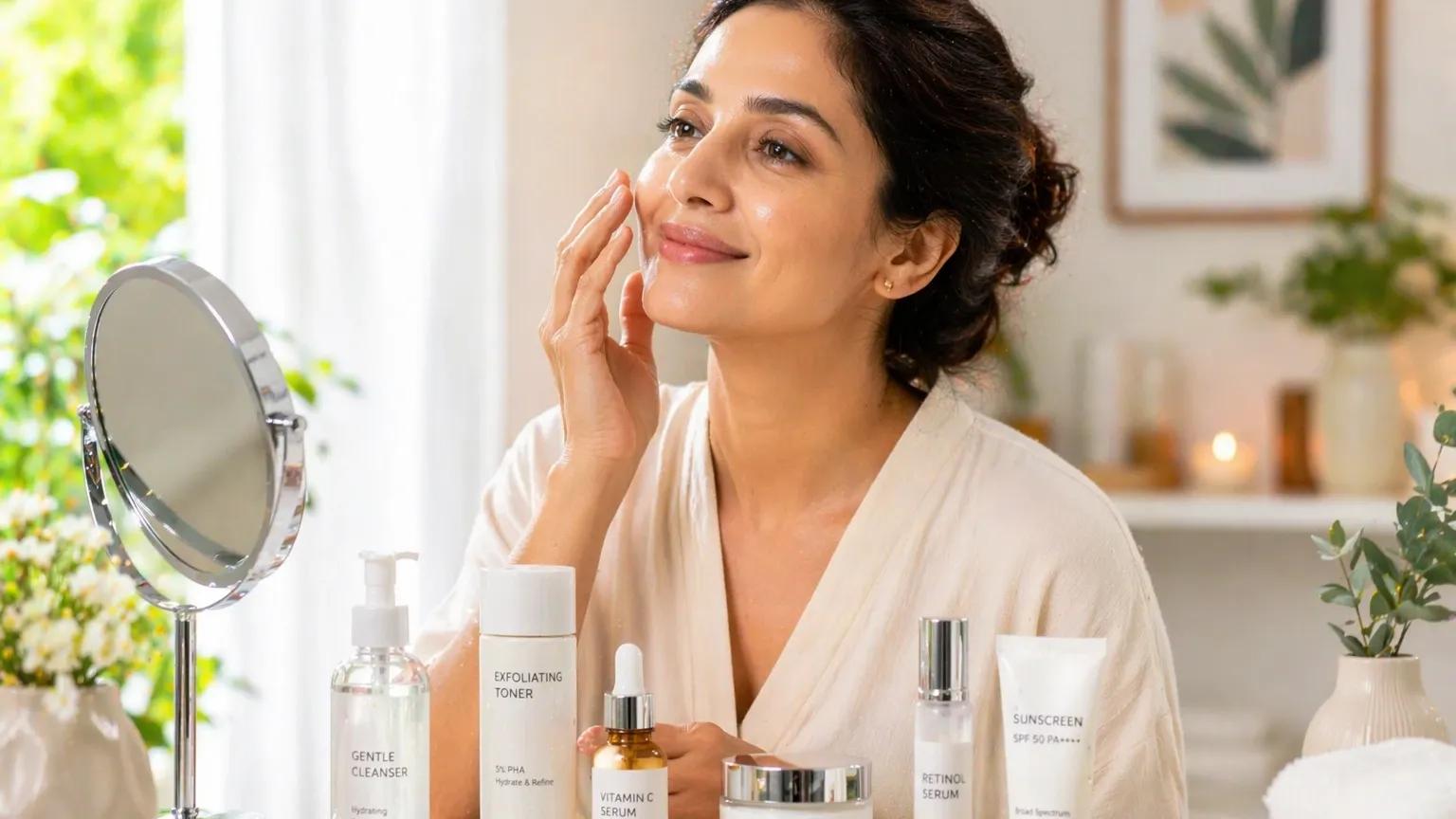 How to Build the Best Skincare Routine for 40s India