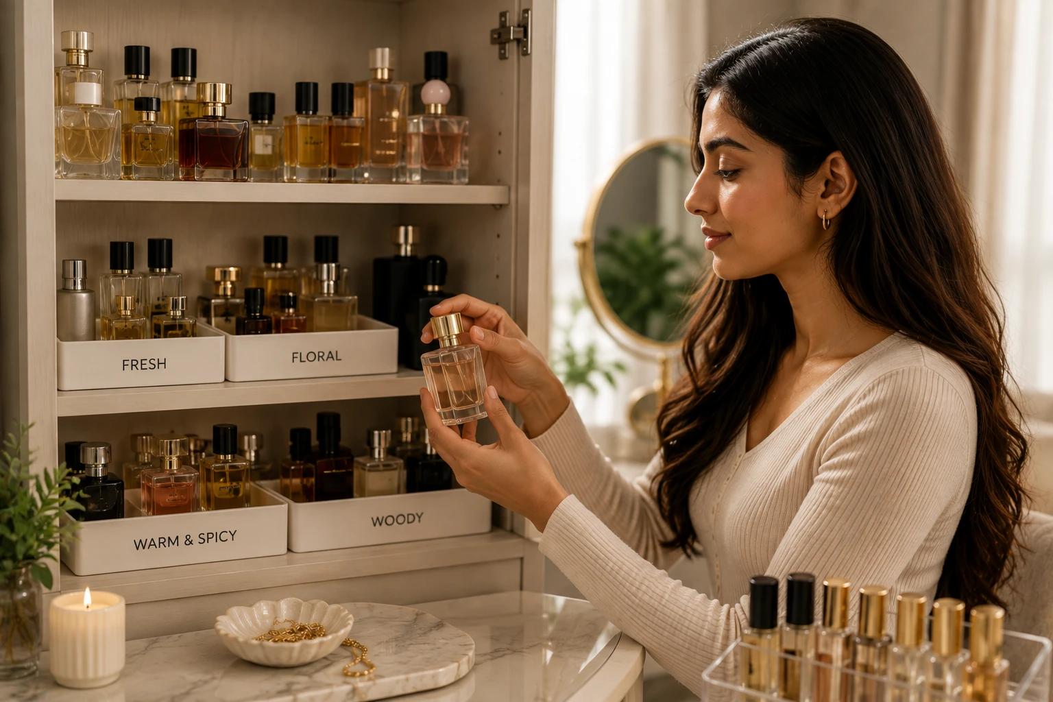How to Organize Your Scent Wardrobe for Easy Access