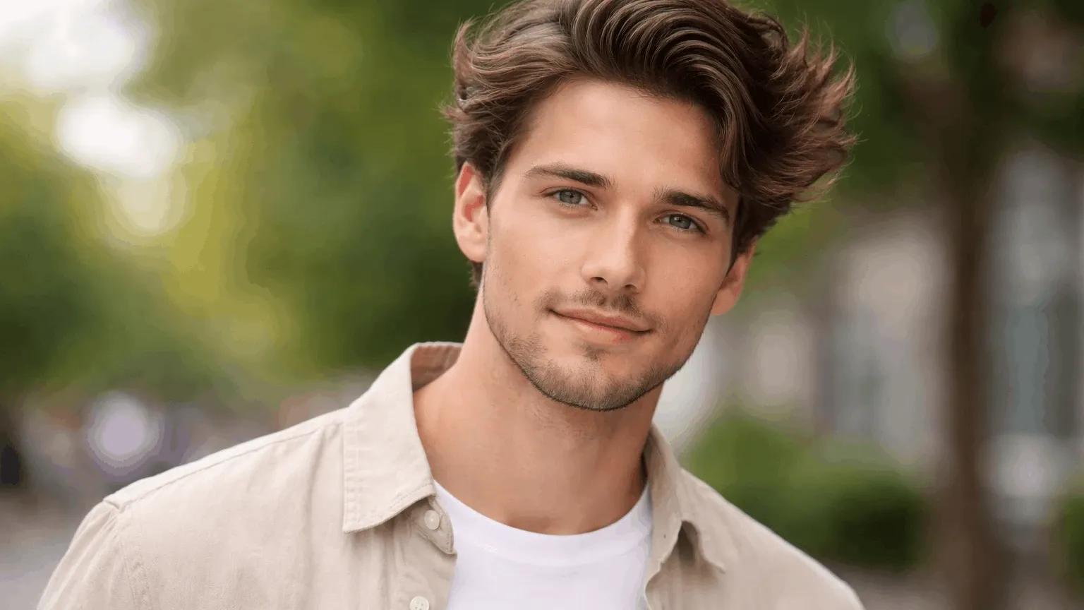 Sophisticated Mens Haircut: European Flow Edition