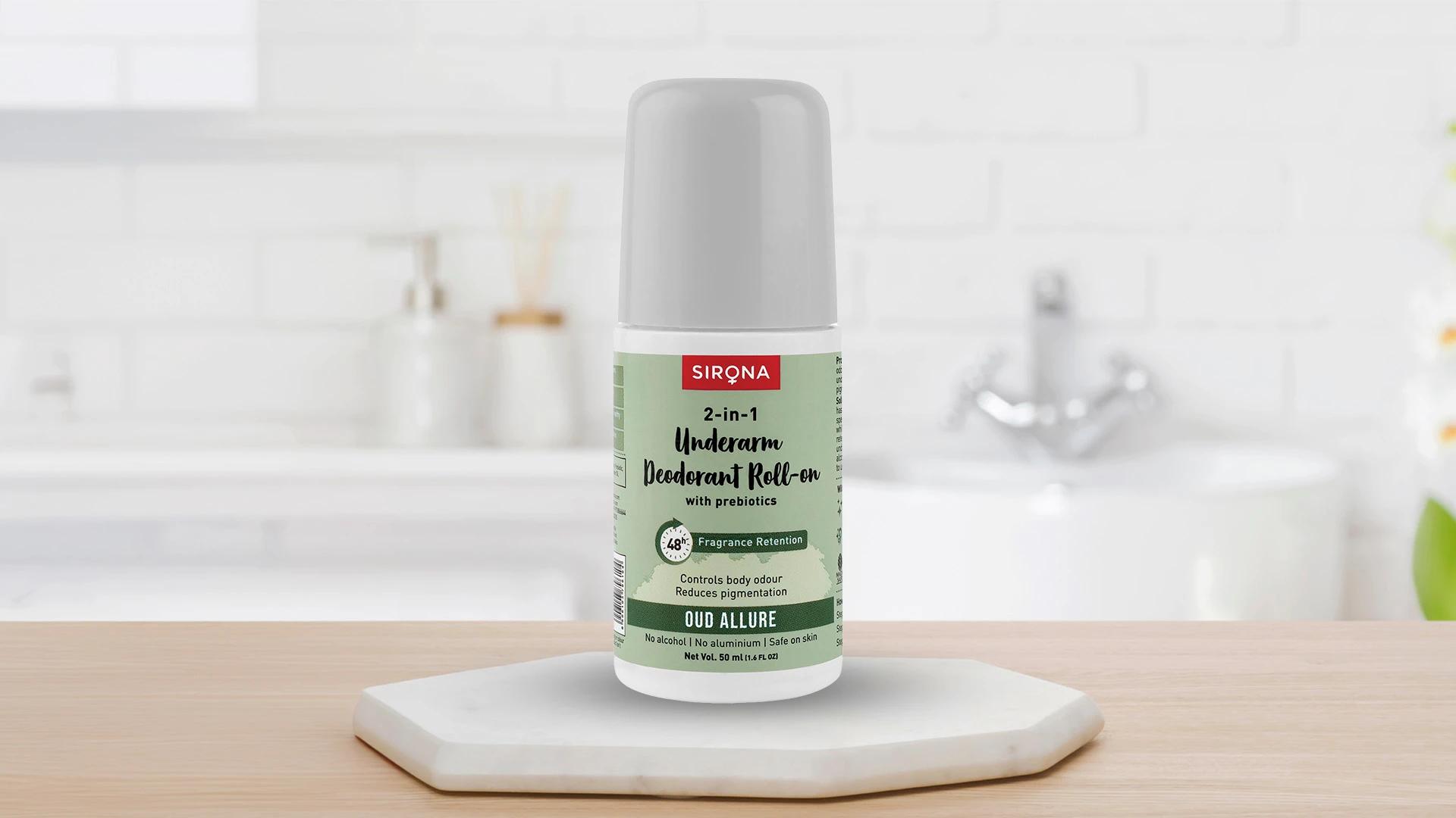 Smooth, Dry, Odor-Free Underarm Roll-On