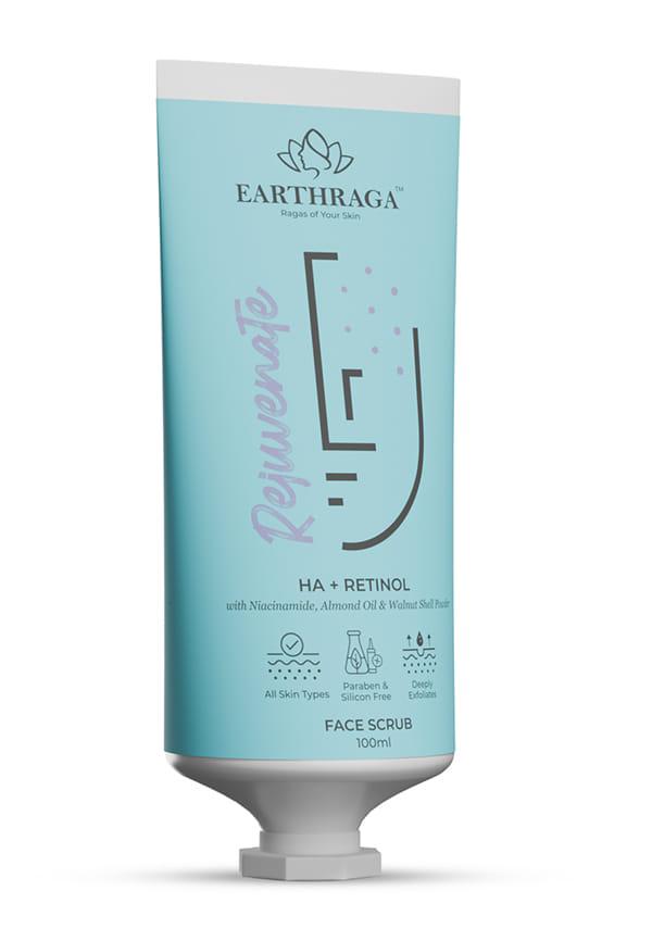 HA + Retinol Face Scrub