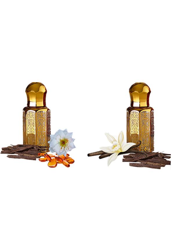 Vanilla Oudh + White Oudh Attar Perfume