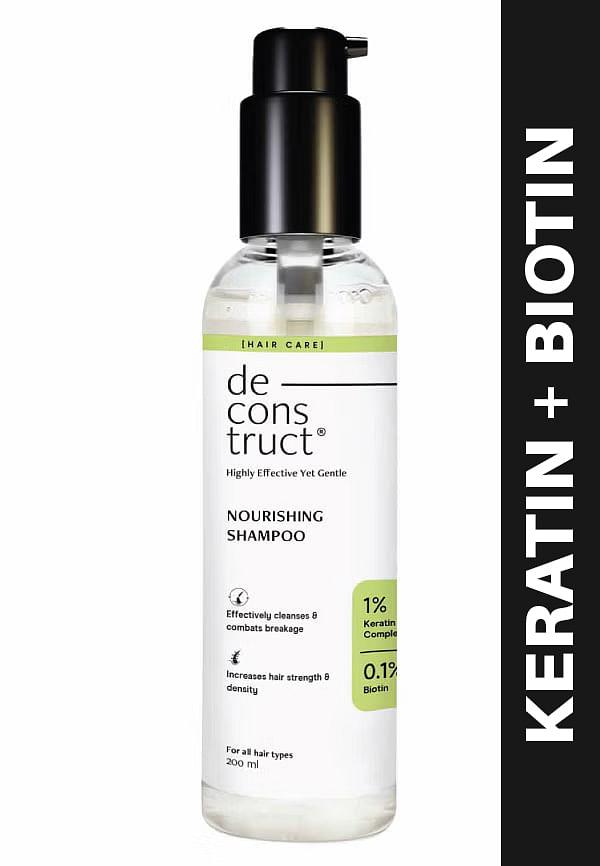 Nourishing Shampoo 1% Keratin Complex + 0.1% Biotin