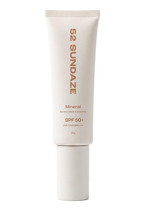 100% Mineral Sunscreen SPF 50 PA++++ for Sensitive Skin