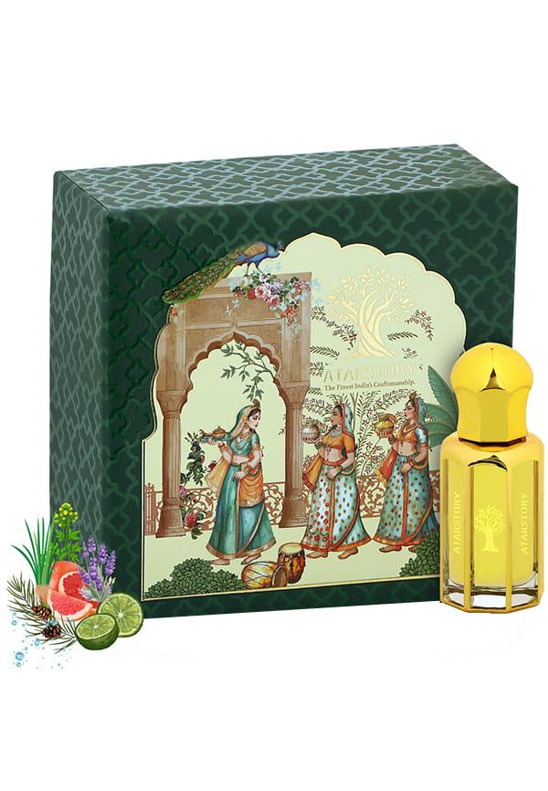 Aqua Blue Luxury Fragrence | Attar Perfume | Long Lasting Unisex | 100% Alcohol Free