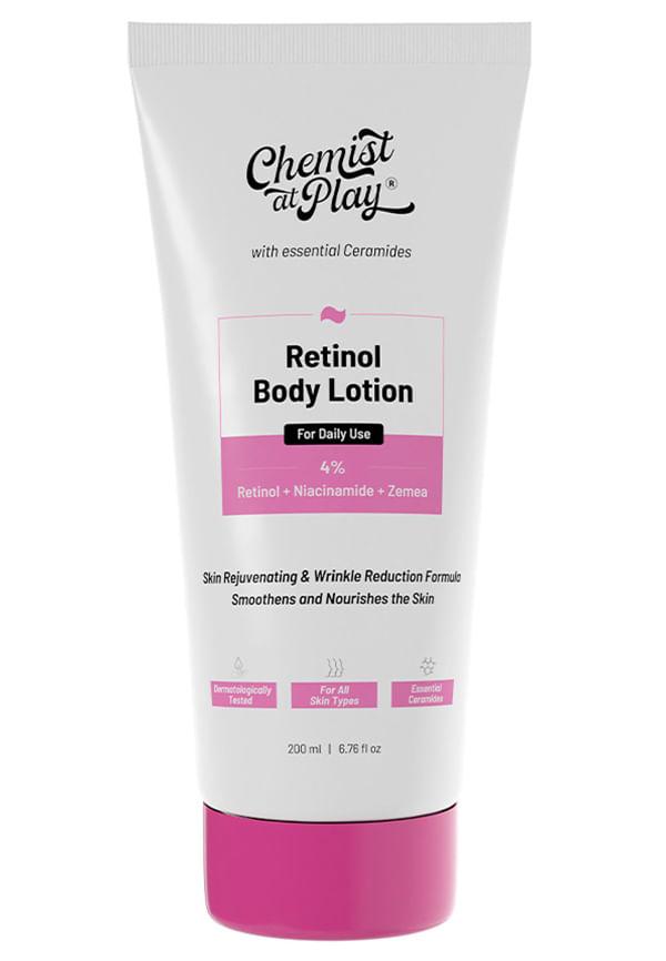Anti-Aging Body Lotion with 4% Retinol, Niacinamide & Zemea