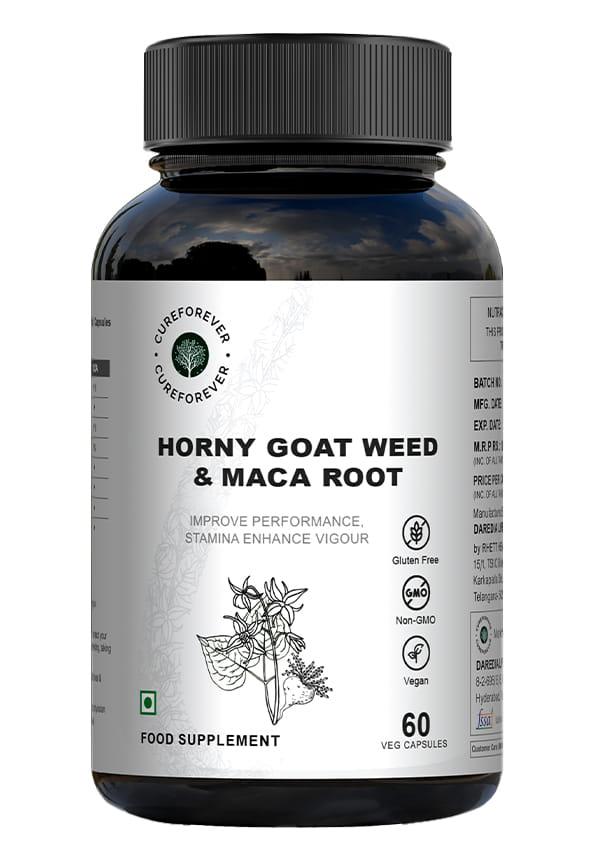 Horny Goat Weed + Maca Root with Safed Musli