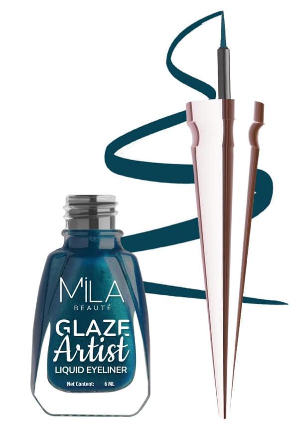 Glaze Artist Liquid Eyeliner Waterproof & Smudge-proof Quick Drying - 003 Infinite Green