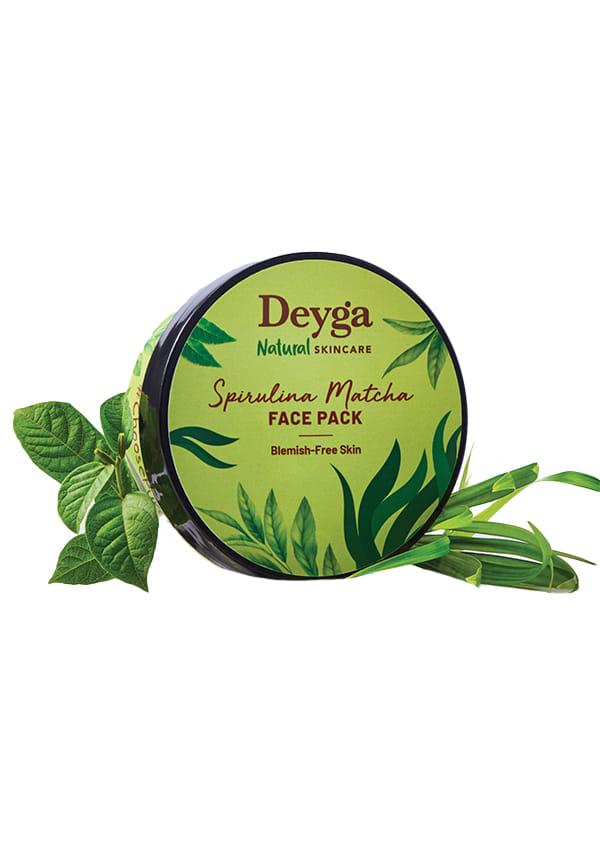 Spirulina & Matcha Face Pack